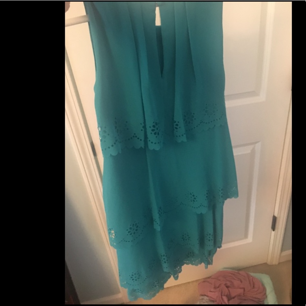 Blue Jessica Simpson dress